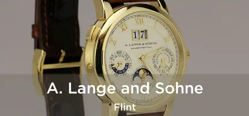 A. Lange and Sohne Flint